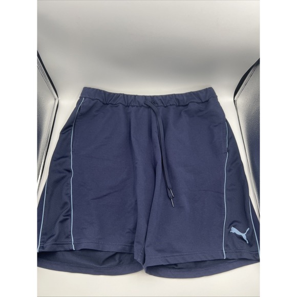 Puma Other - Puma Men's Navy‎ Blue Drawstring Athletic Mesh Panel Short, Blue, Size XL
